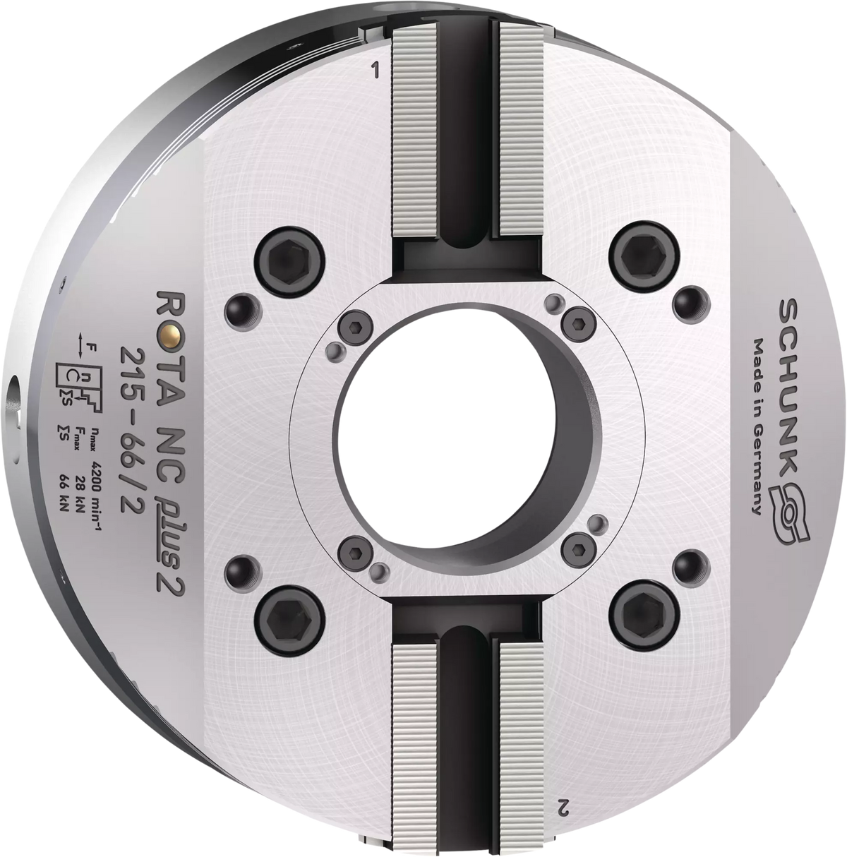 SCHUNK ROTA NC plus 2 — representative manufacturer illustration