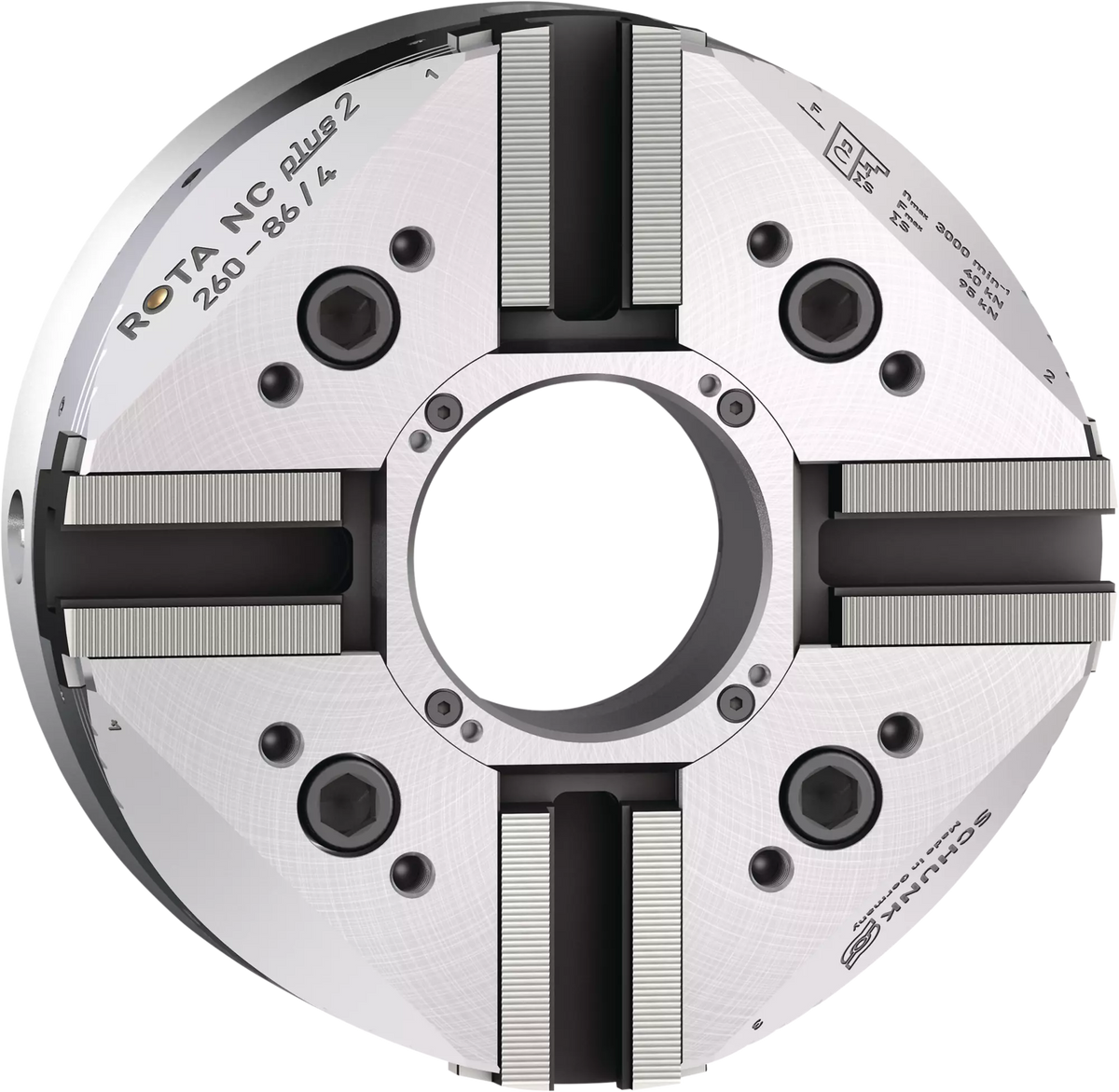 SCHUNK ROTA NC plus 2 — representative manufacturer illustration