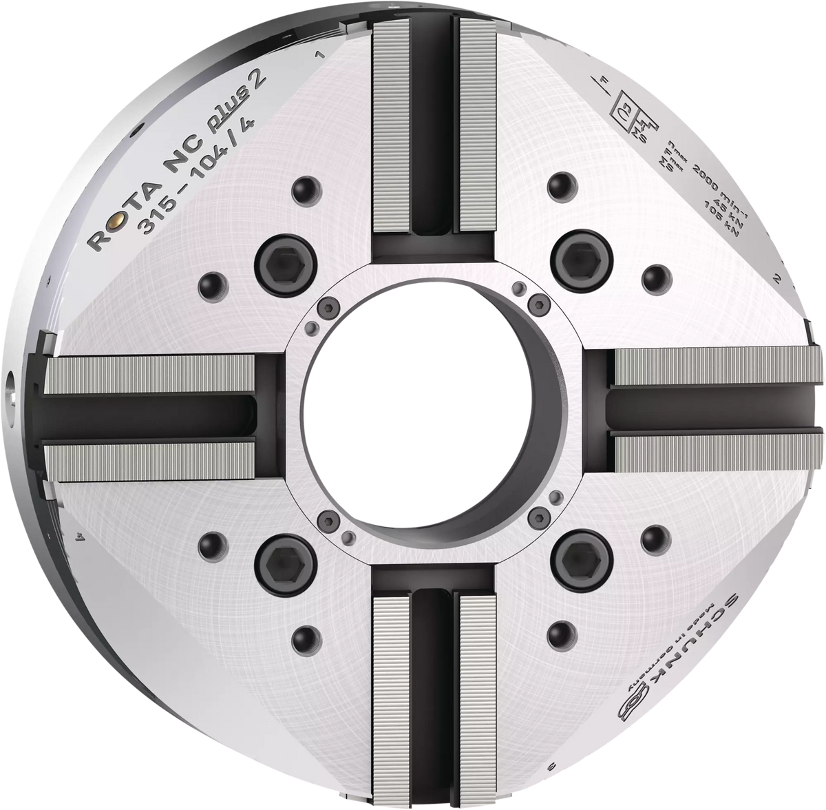 SCHUNK ROTA NC plus 2 — representative manufacturer illustration