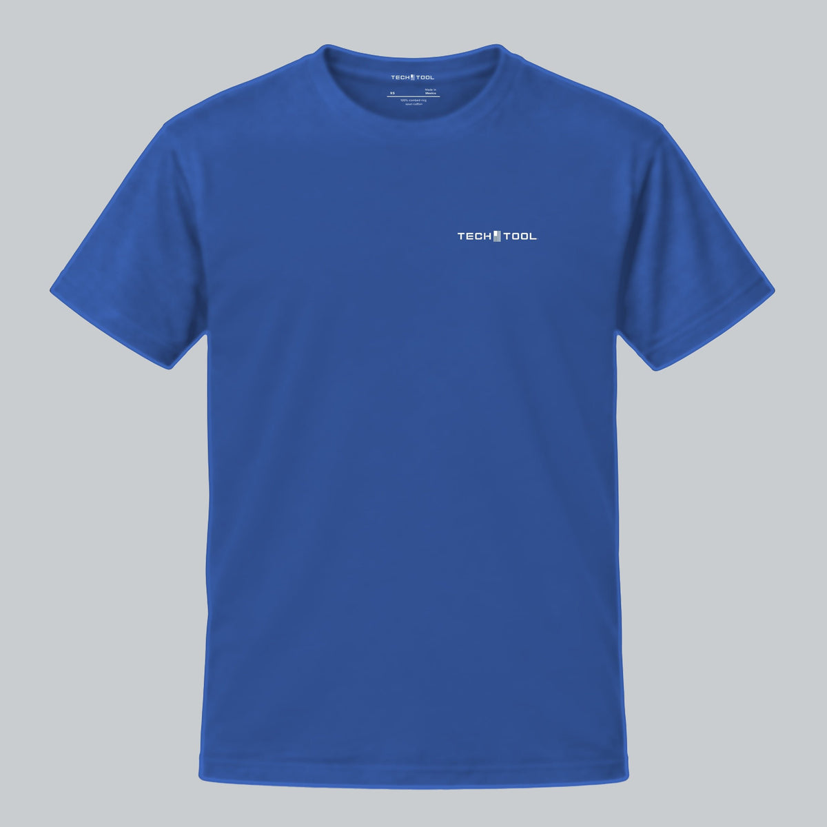Tech Tool Core T-Shirt, front view showing Tech Tool chest logo | Color: Royal Blue