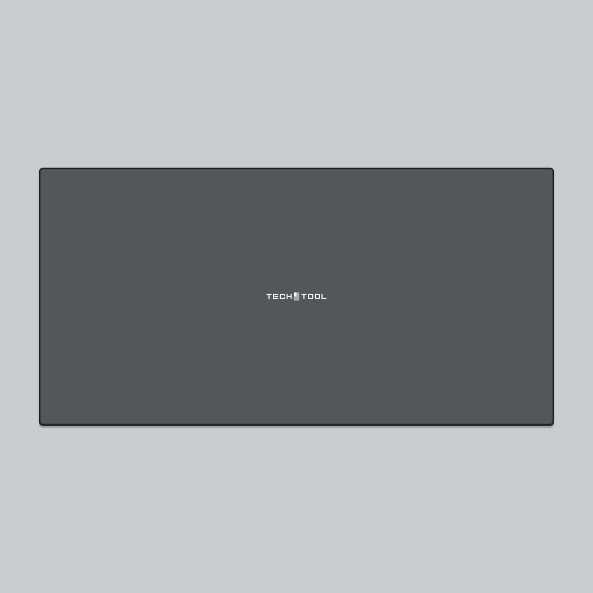 Tech Tool Core mouse pad full view | Design: Core | Color: Gunmetal | Format: Desk Large