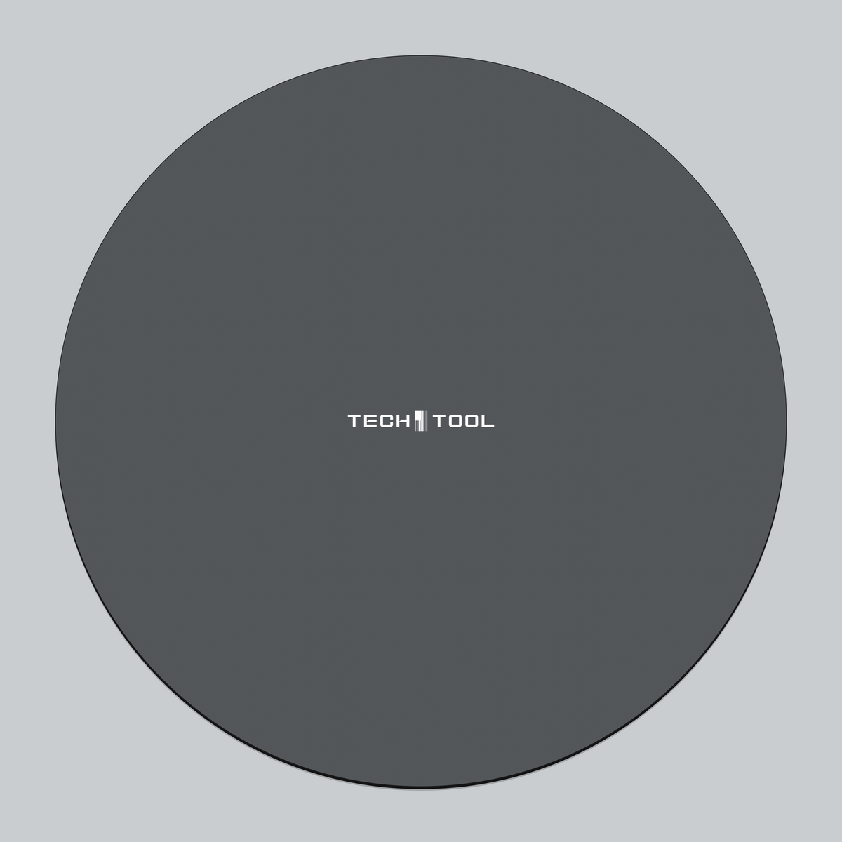 Tech Tool Core mouse pad full view | Design: Core | Color: Gunmetal | Format: Round