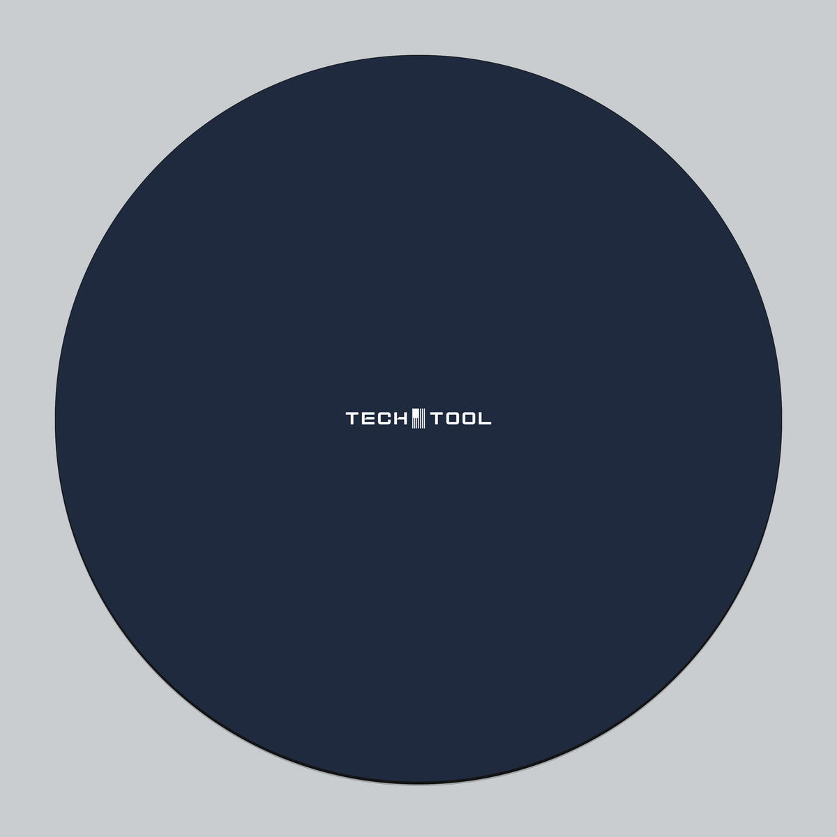 Tech Tool Core mouse pad full view | Design: Core | Color: Navy | Format: Round