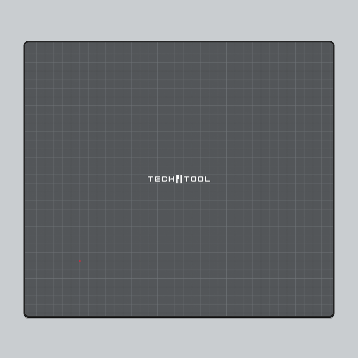 Tech Tool Datum mouse pad full view | Design: Datum | Color: Gunmetal | Format: Desk Small