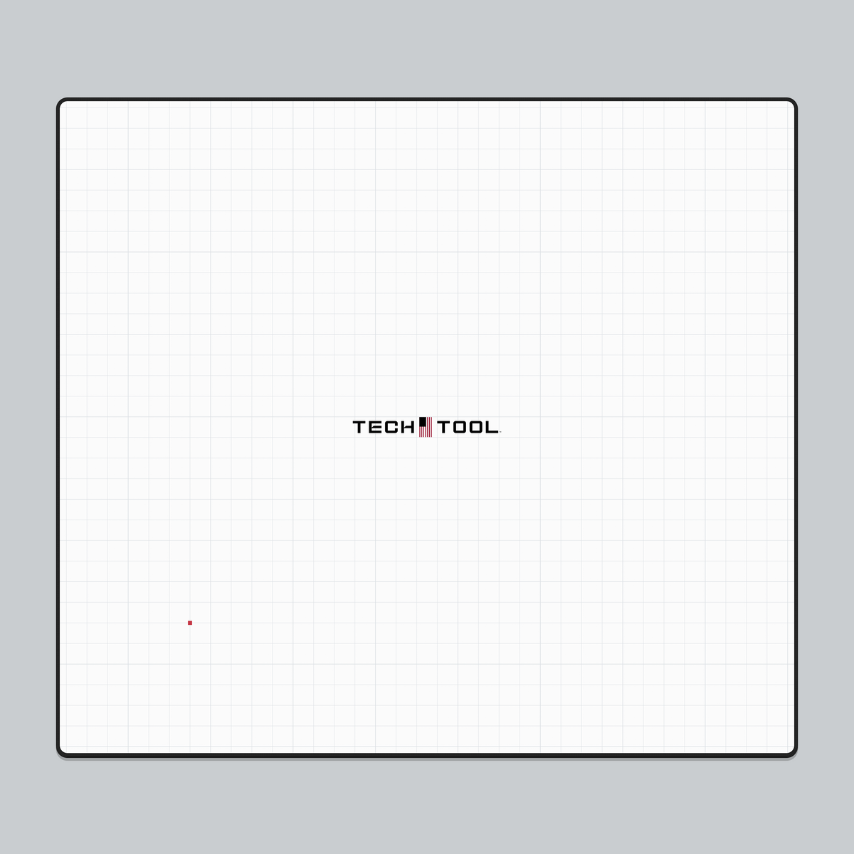 Tech Tool Datum mouse pad full view | Design: Datum | Color: White | Format: Desk Small