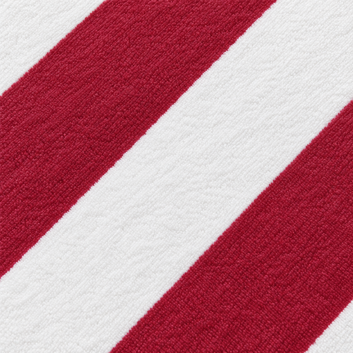 Tech Tool Signature Hand Towel in Signature, full-bleed macro of colored and white stripes | Color: Signature