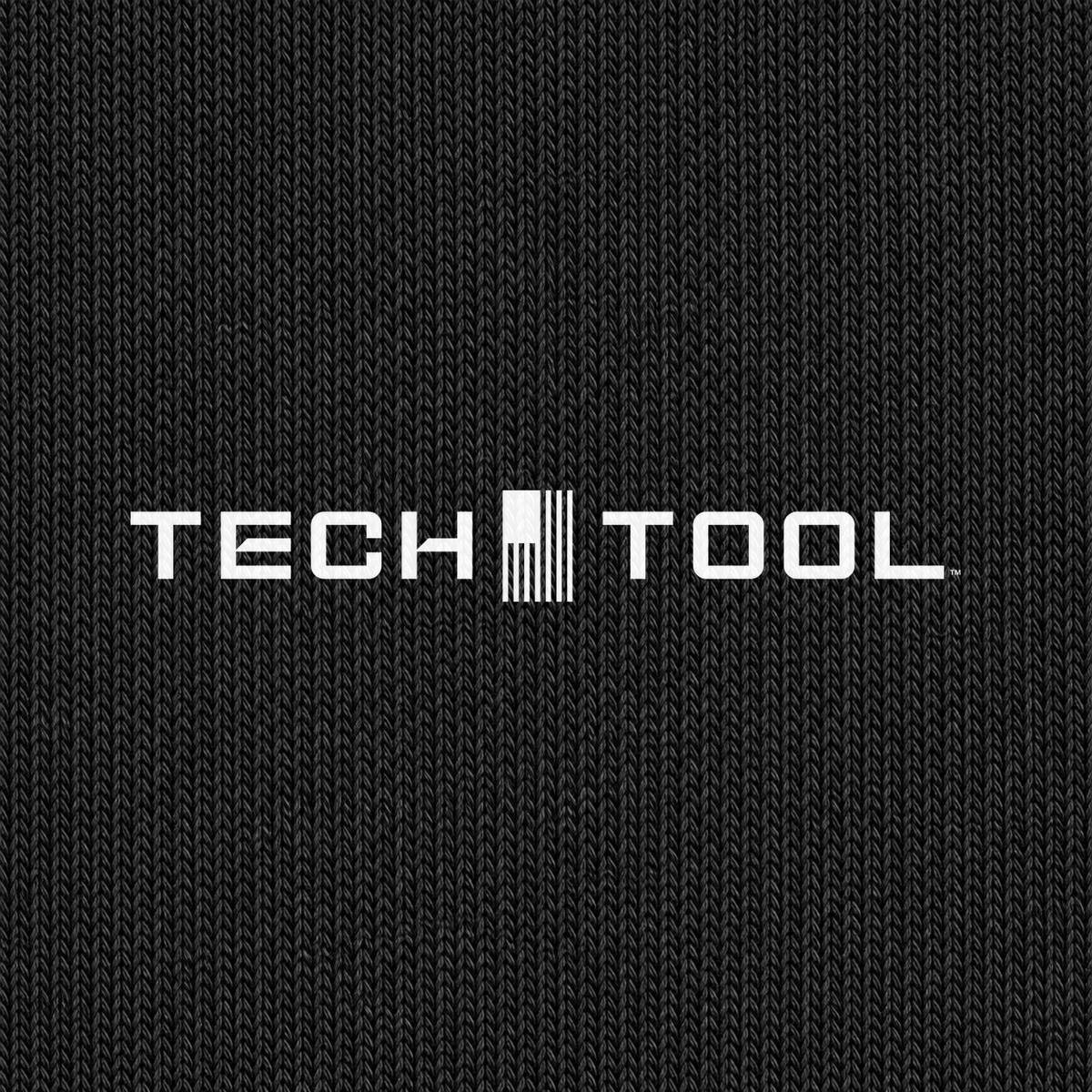 Tech Tool Unisex Youth Core T-Shirt in Black, printed Tech Tool logo and jersey fabric detail | Color: Black