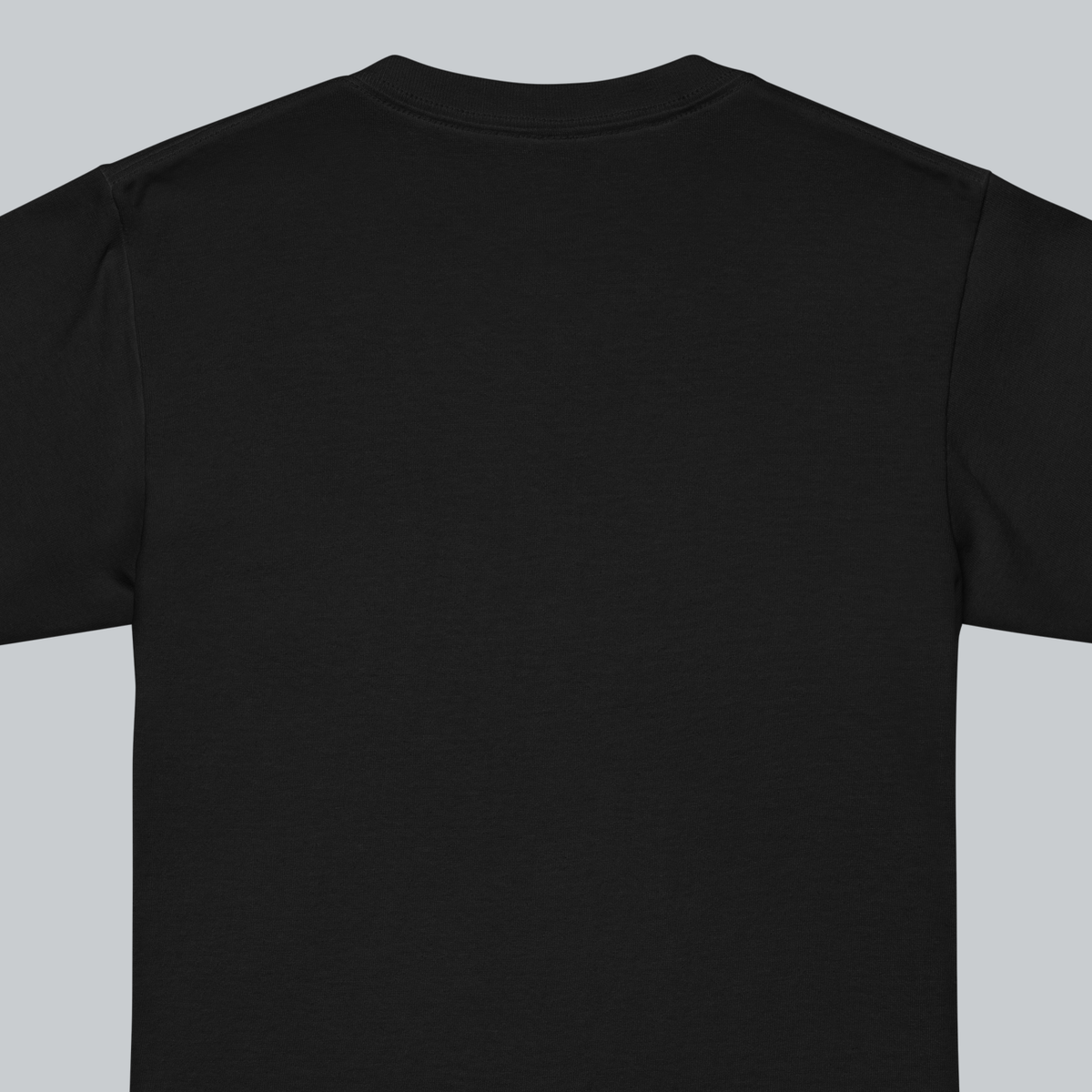 Tech Tool Unisex Youth Core T-Shirt in Black, ribbed back collar and shoulder detail | Color: Black