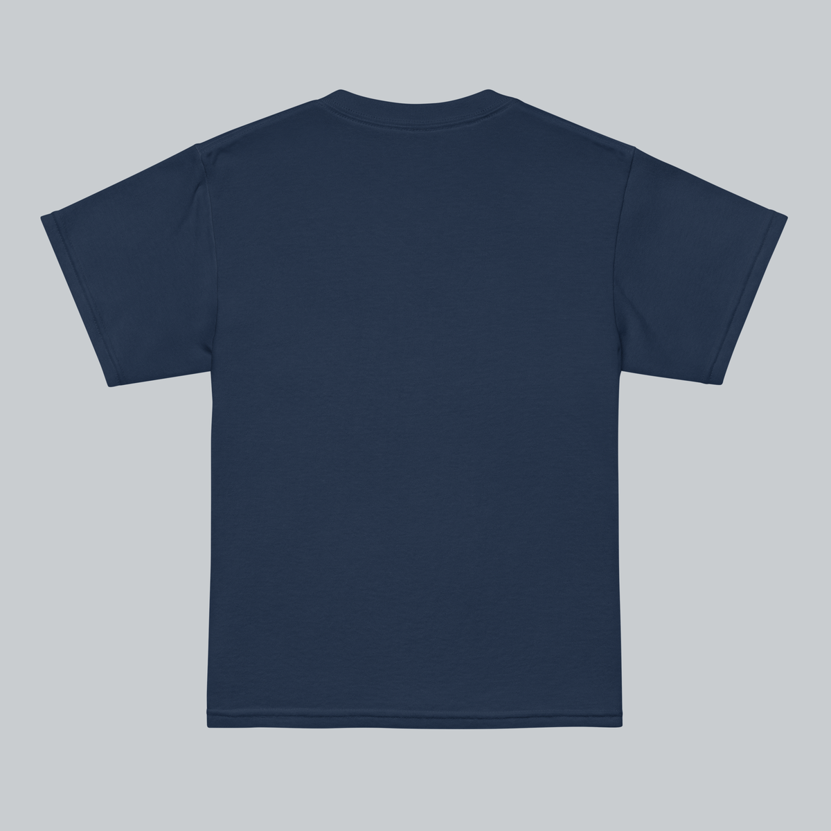 Tech Tool Unisex Youth Core T-Shirt in Navy, back view | Color: Navy