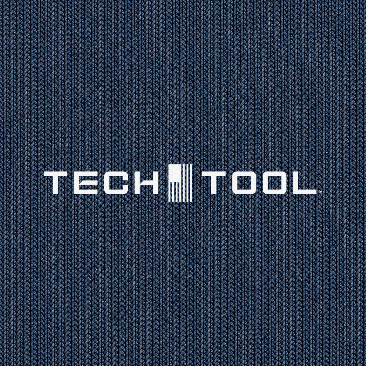 Tech Tool Unisex Youth Core T-Shirt in Navy, printed Tech Tool logo and jersey fabric detail | Color: Navy