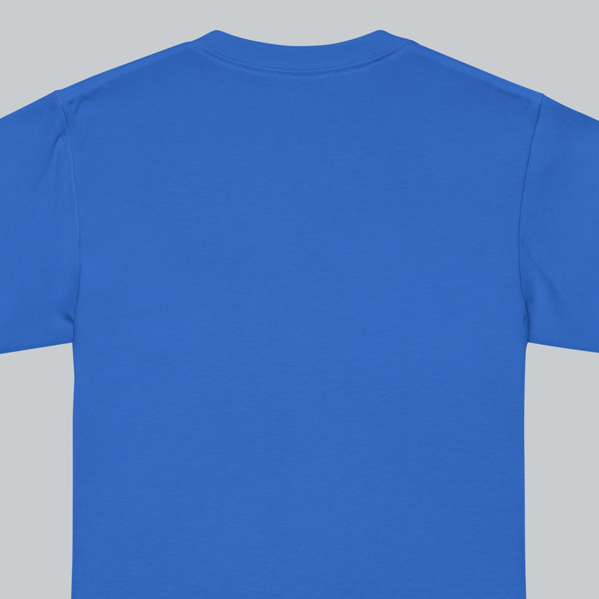 Tech Tool Unisex Youth Core T-Shirt in Royal, ribbed back collar and shoulder detail | Color: Royal