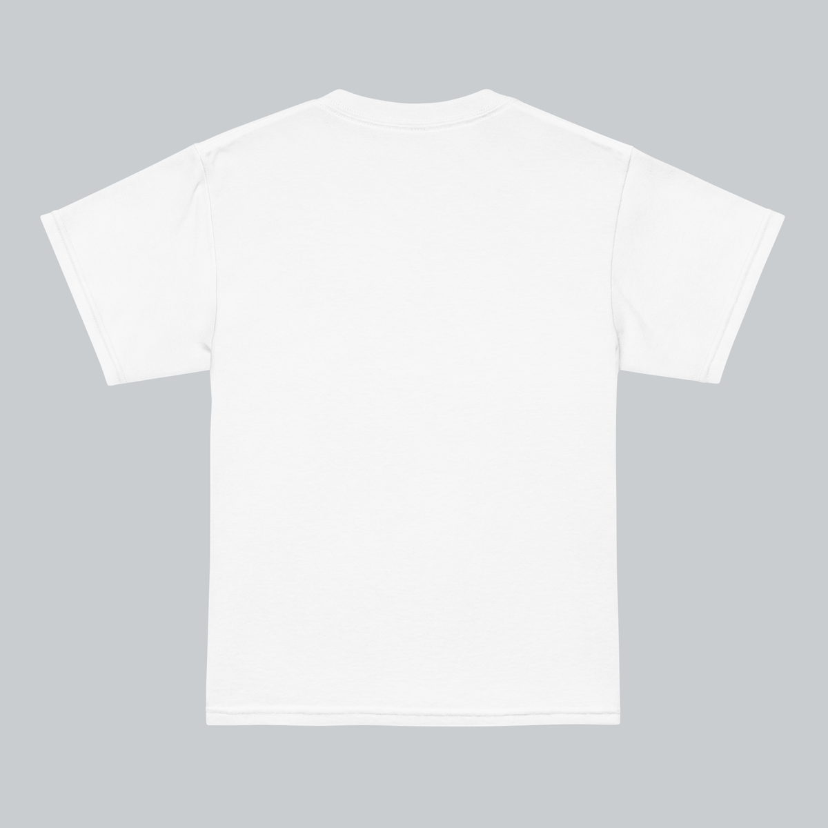 Tech Tool Unisex Youth Core T-Shirt in White, back view | Color: White