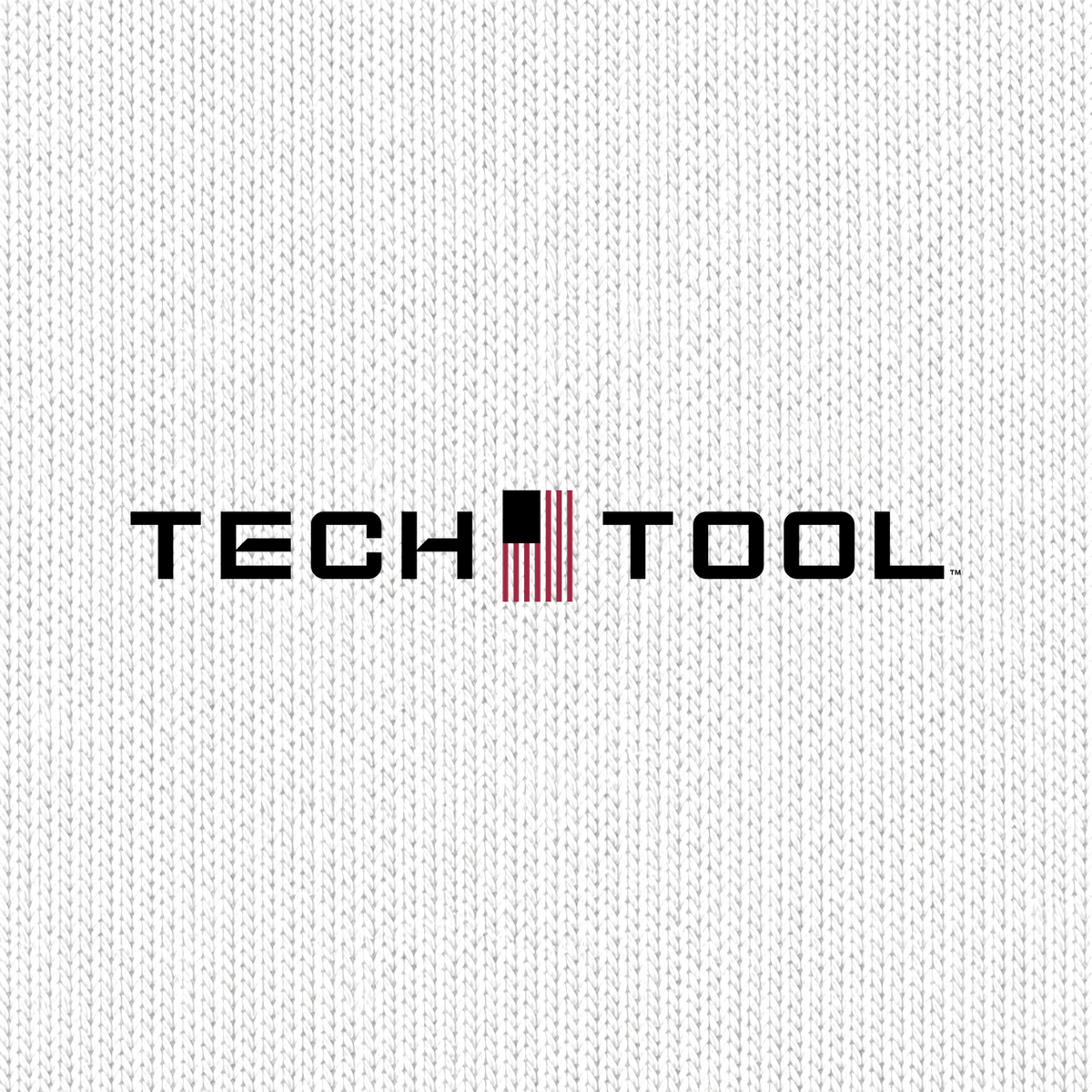 Tech Tool Unisex Youth Core T-Shirt in White, printed Tech Tool logo and jersey fabric detail | Color: White