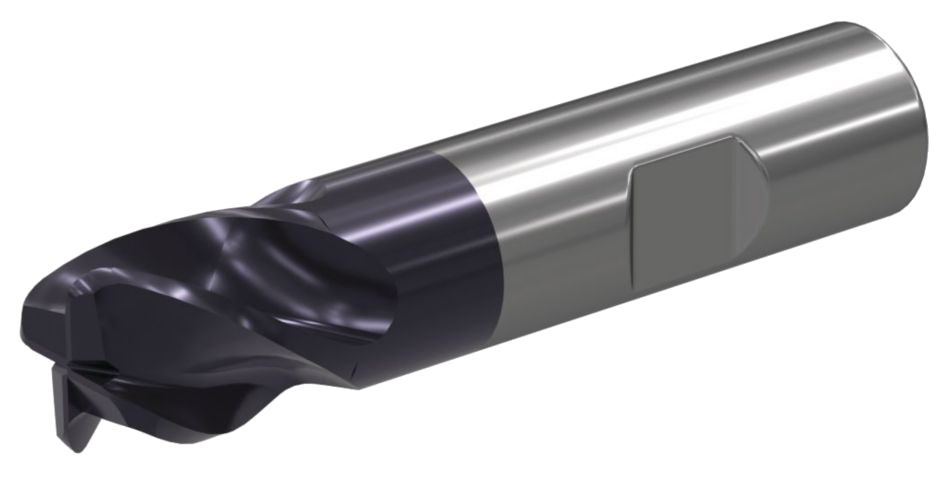 WIDIA WCE4 corner radius end mill — representative manufacturer series image; refer to the selected material number for exact geometry, dimensions and grade.