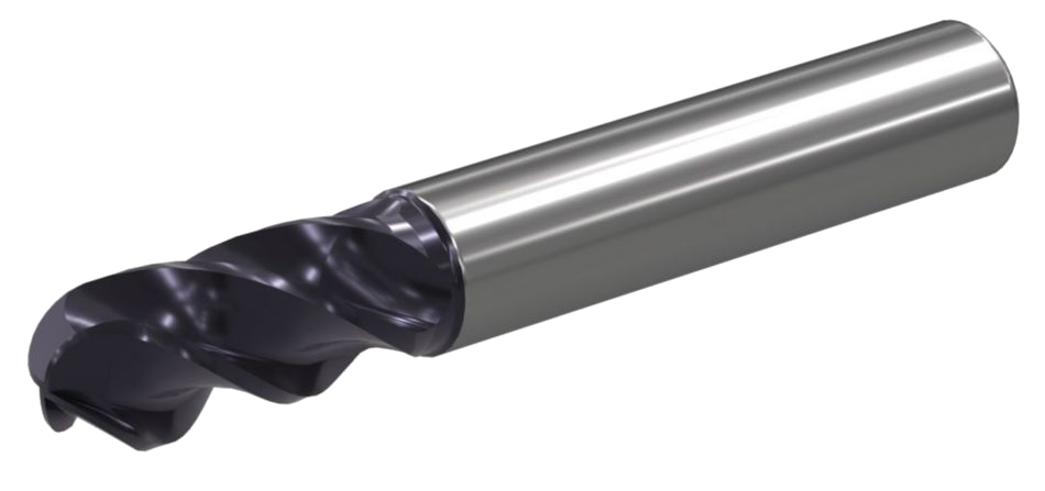 WIDIA WCE4 ball nose end mill — representative manufacturer series image; refer to the selected material number for exact geometry, dimensions and grade.