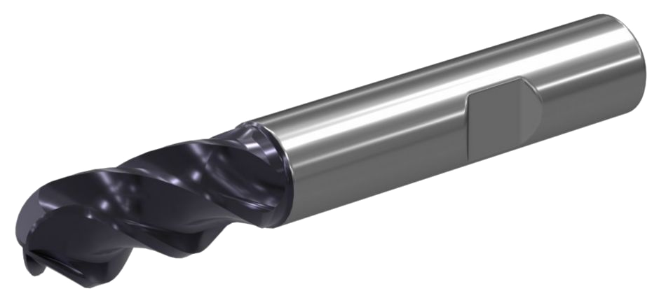 WIDIA WCE4 ball nose end mill — representative manufacturer series image; refer to the selected material number for exact geometry, dimensions and grade.
