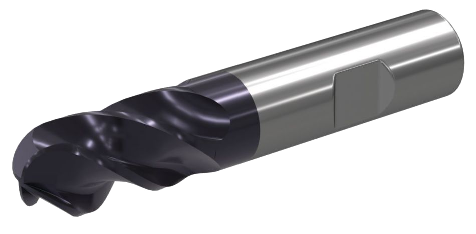 WIDIA WCE4 ball nose end mill — representative manufacturer series image; refer to the selected material number for exact geometry, dimensions and grade.