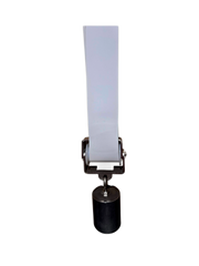 Zebra 120-inch hanging pulley assembly for 2-inch belts — manufacturer view 1.