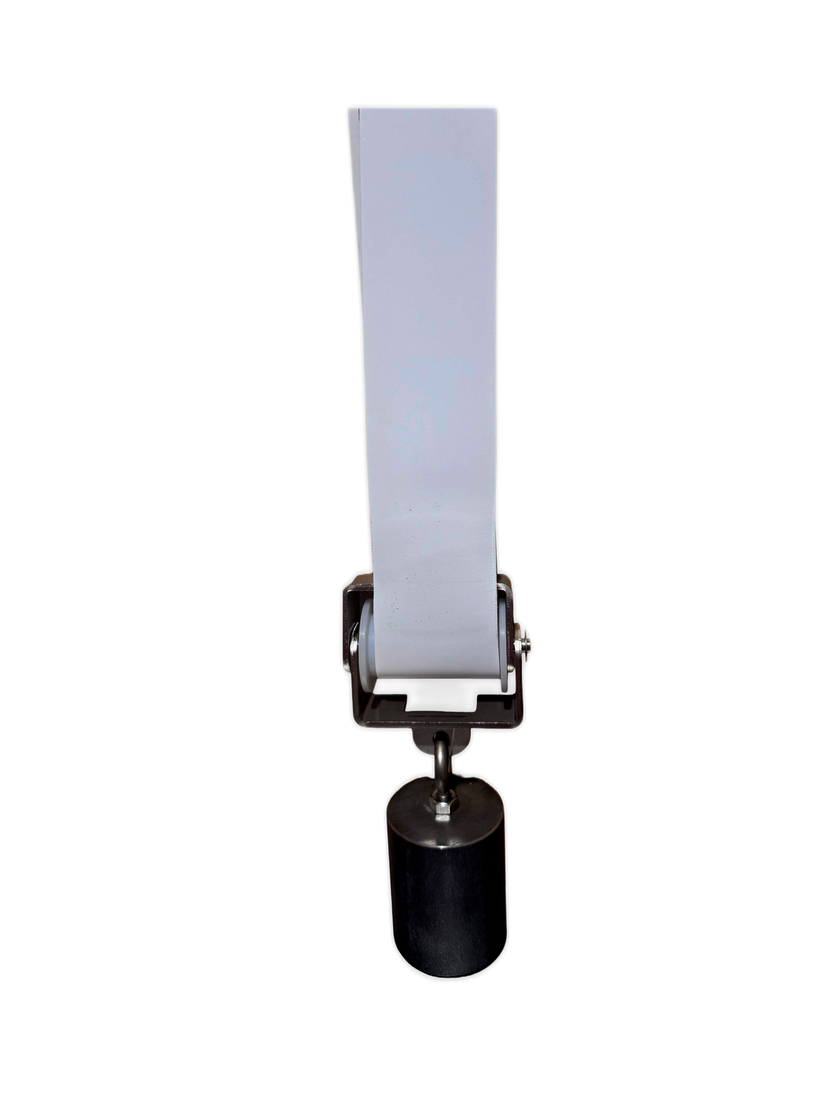 Zebra 120-inch hanging pulley assembly for 2-inch belts — manufacturer view 1.