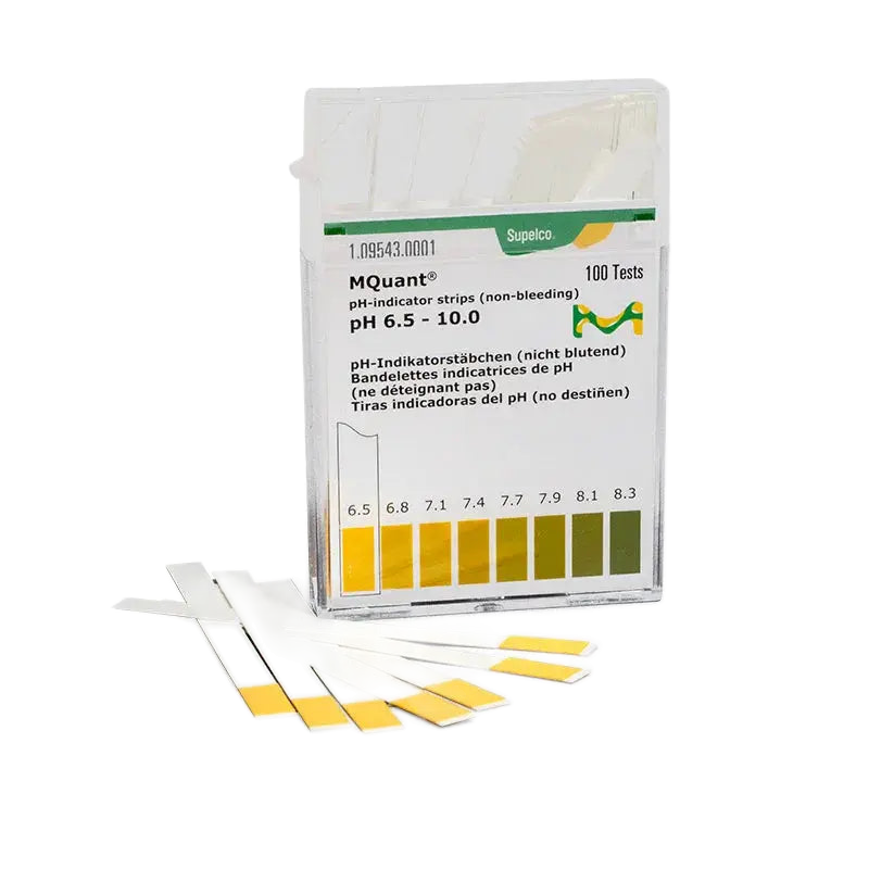 pH Test Strips for Coolant Monitoring — representative manufacturer image; confirm the selected configuration.